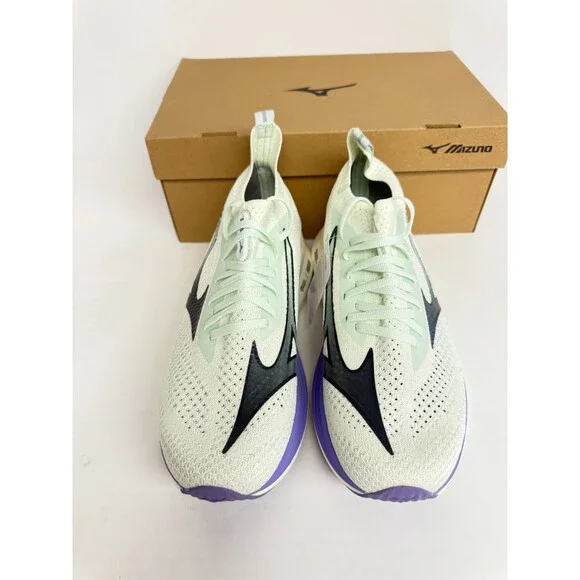 -4011 Women's Mizuno Neo Zen Running Shoes Regular Mint/White-US 6.5 - Picture 3 of 5